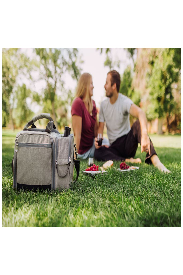 Malibu PT Frontier Edition Cooler Picnic Basket, Alternate, color, GREY