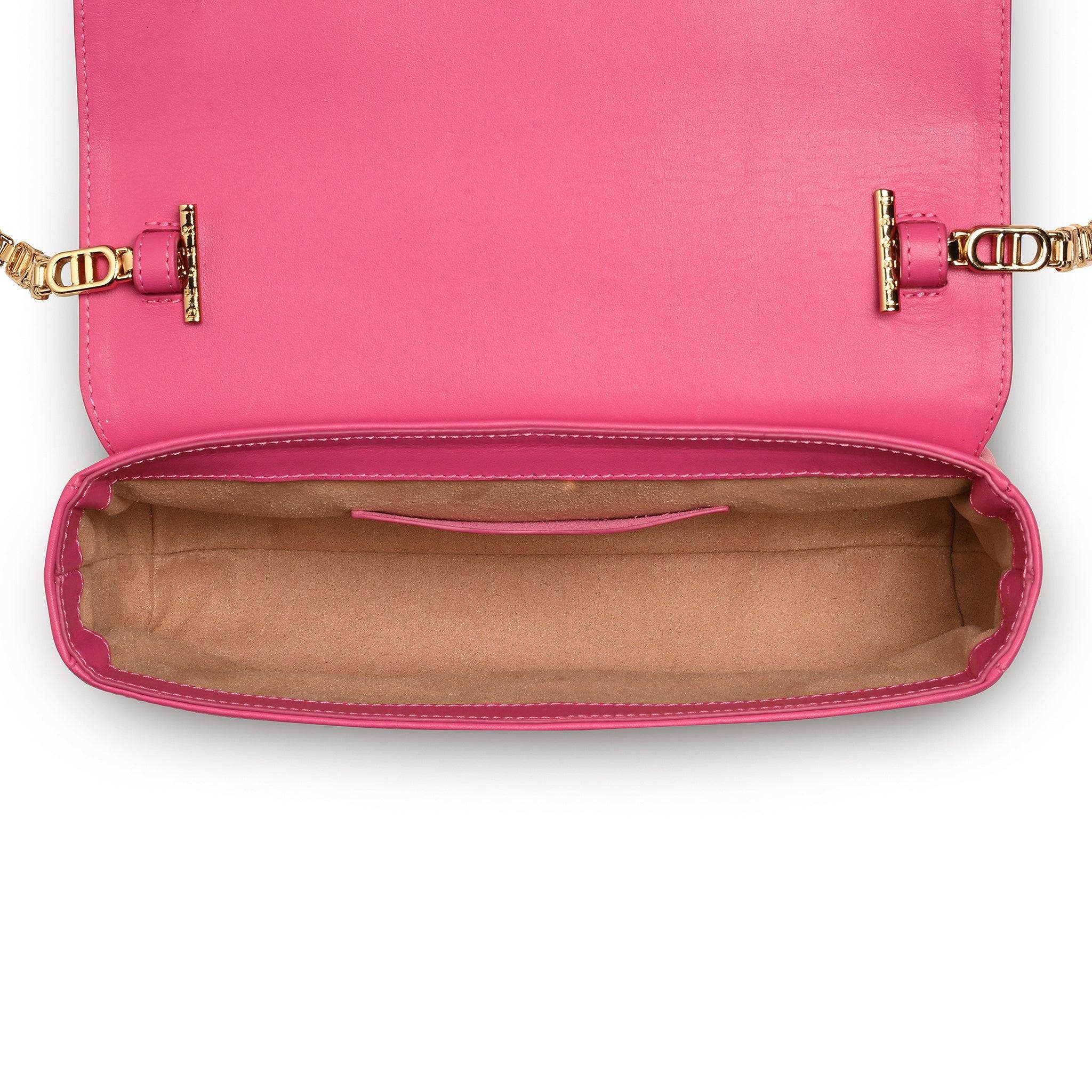 DESERI Michele Clutch Bag, Alternate, color, Pink