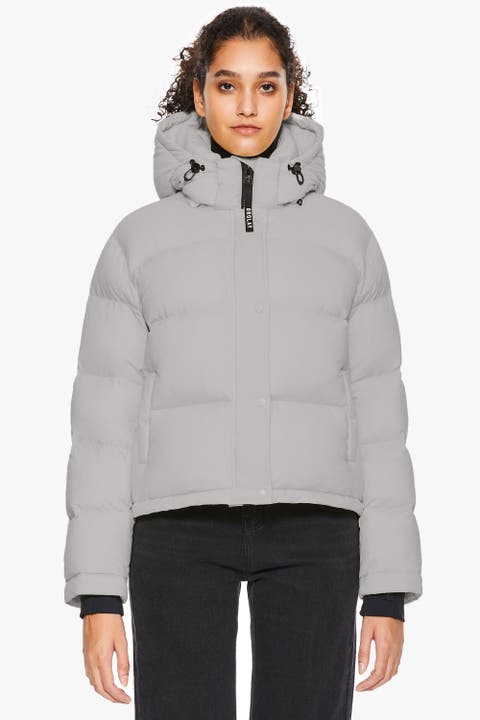 Puff-O® Cropped Down Puffer Jacket