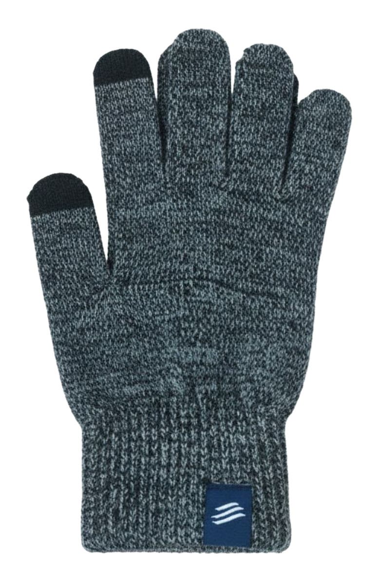 United By Blue The Merino Wool Mountain and Marled Knit Glove 2-pack, Alternate, color, Black