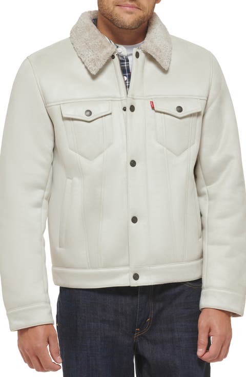 Levi's® Faux Shearling Lined Trucker Jacket