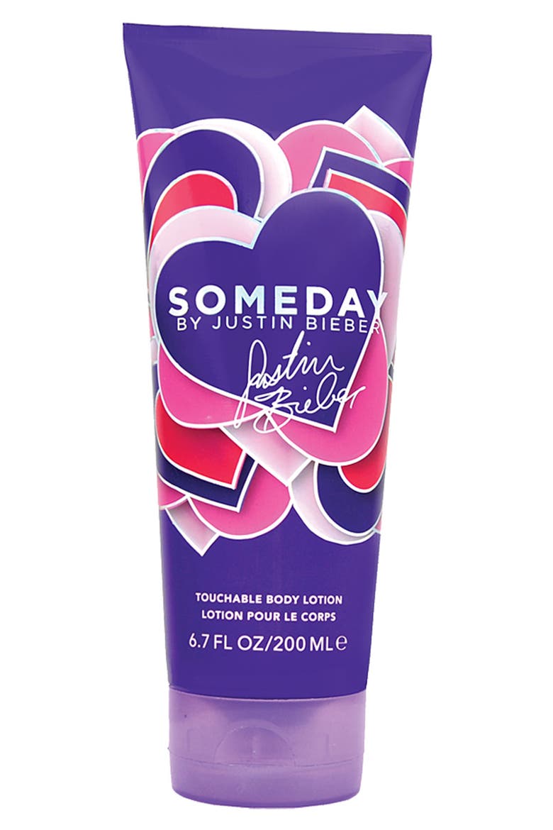 SOMEDAY by JUSTIN BIEBER Touchable Body Lotion, Main, color, NO COLOR