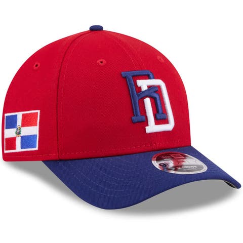 Men's New Era  Red/Blue Dominican Republic Baseball 2026 World Baseball Classic 9FORTY M-Crown Adjustable Hat