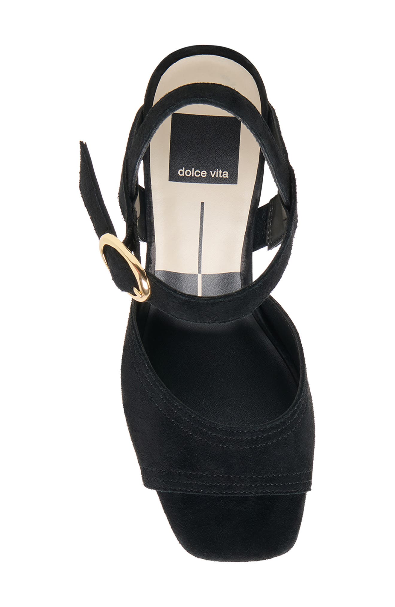 Fatima Leather Platform Sandal, Alternate, color, ONYX SUEDE