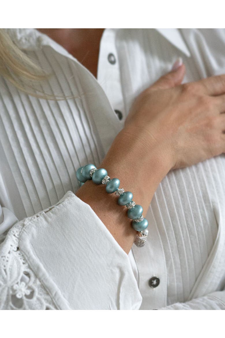 Mika Bracelet, Alternate, color, Aqua Blue