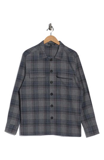Robert Barakett Maverick Plaid Button-up Shirt In Multi