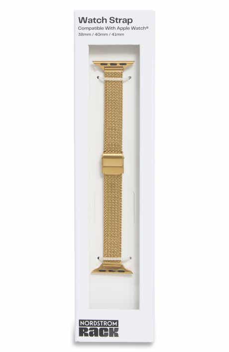 NORDSTROM RACK Mesh Strap Apple Watch® Watchband