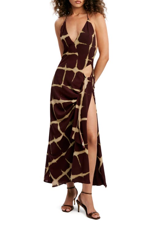 Cyrel Printed Maxi Dress