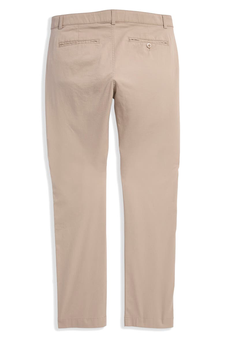 Chilmark Flat Front Stretch Chinos, Alternate, color, KHAKI