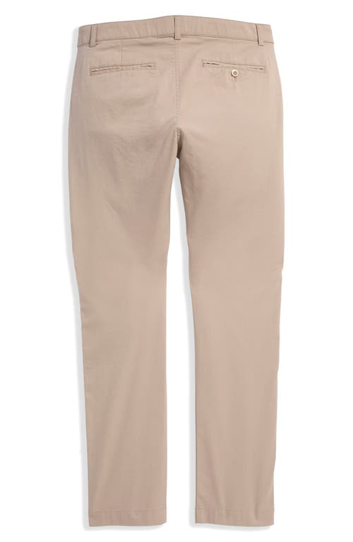 Vineyard Vines Chilmark Flat Front Stretch Chinos In Neutral