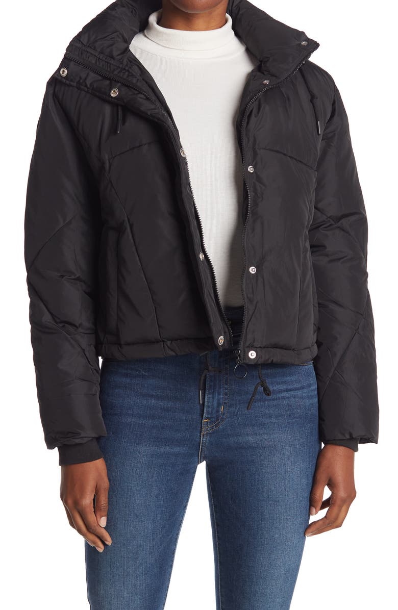 Sebby Short Puffer Jacket, Main, color, 