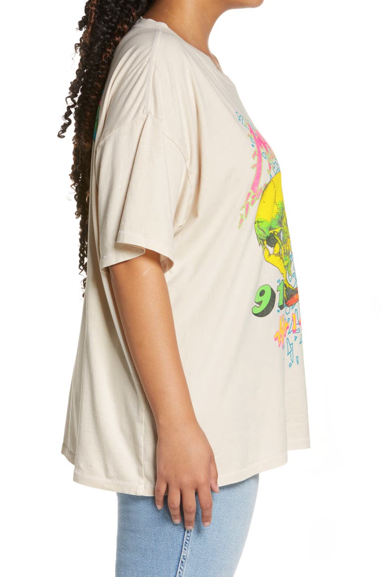Metallica Wherever I May Roam Graphic Cotton Tee, Alternate, color, DIRTY WHITE