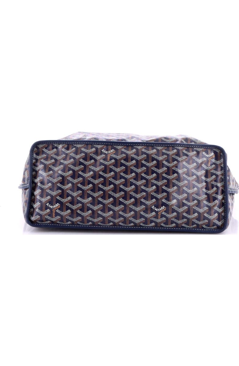Pre-Owned Goyard Anjou Reversible Tote Coated Canvas PM, Alternate, color, Blue