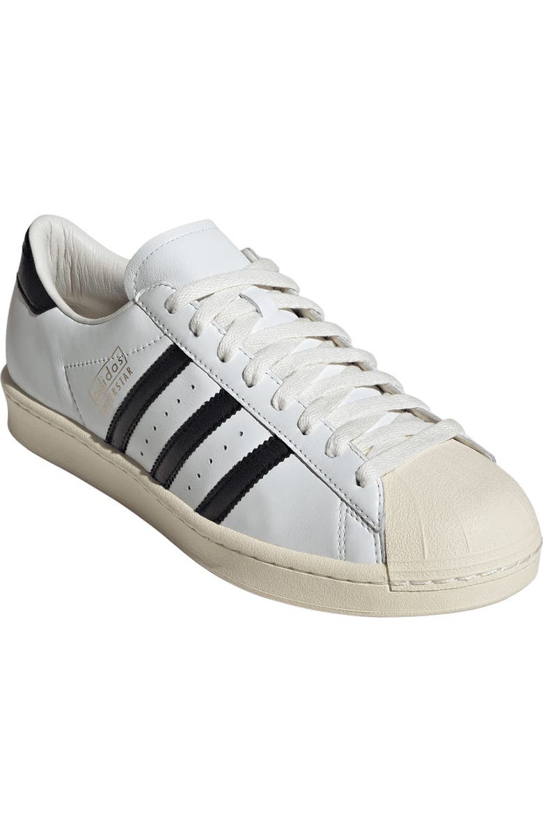 adidas Gender Inclusive Superstar Vintage Sneaker, Main, color, White/ Black/ Cream White