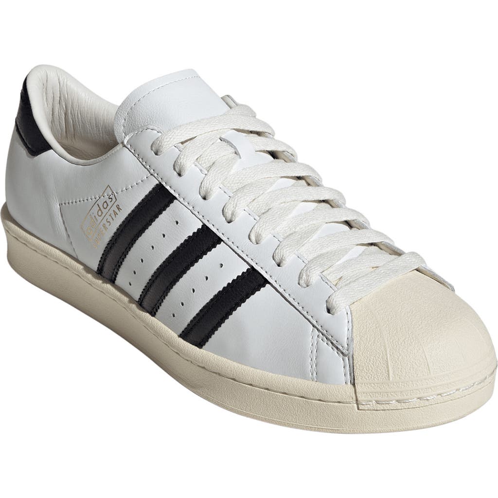 Adidas Originals Superstar Vintage Made In Germany Leather Sneakers In White