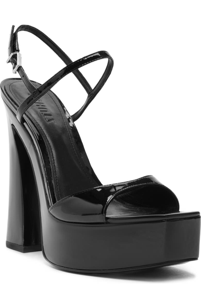 Schutz Arlene Platform Sandal, Main, color, Black