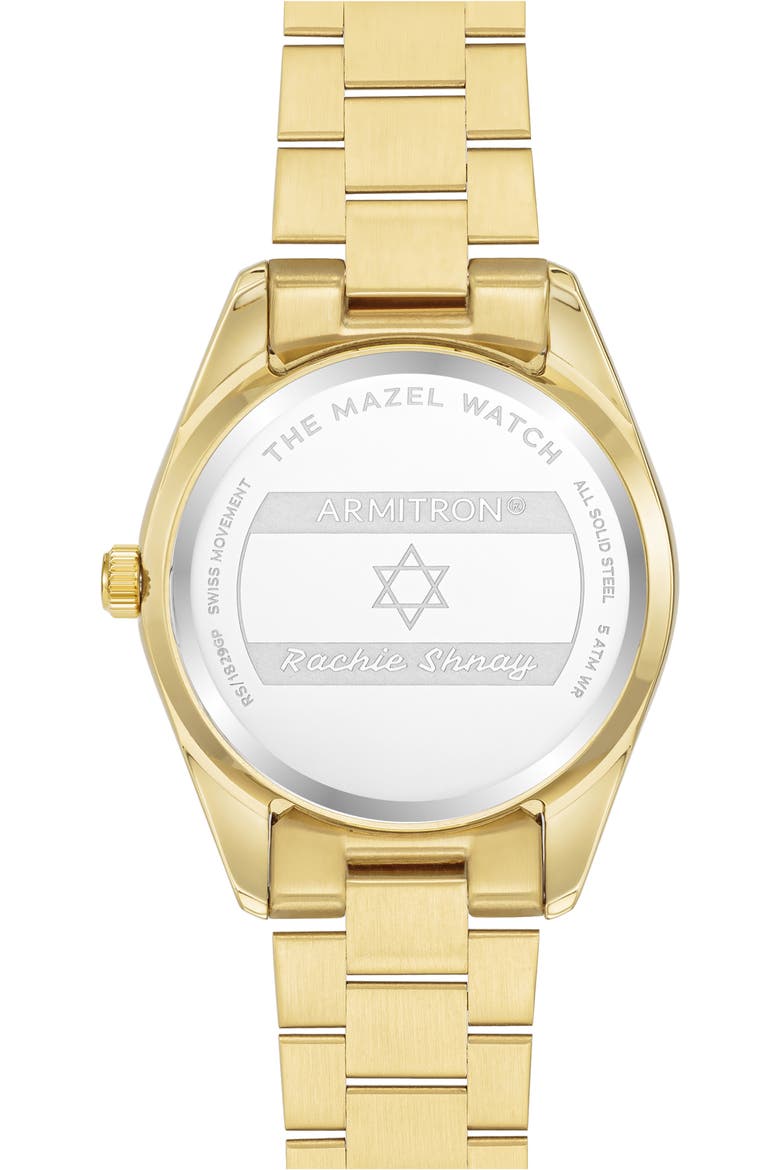 The Mazel Malachite Bracelet Watch, 36mm, Alternate, color, MALACHITE
