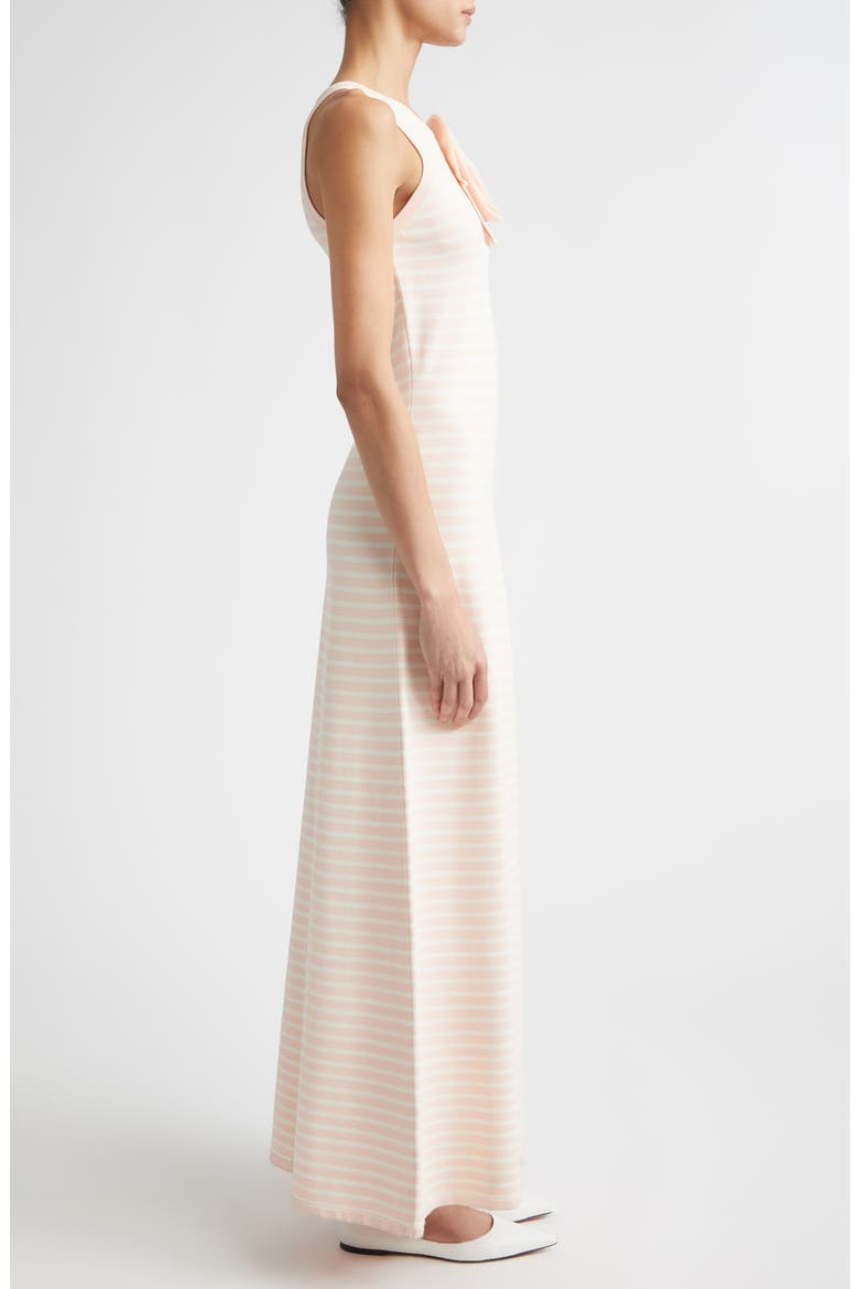 Rose Detail Sleeveless Sweater Dress, Alternate, color, BLUSH MULTI