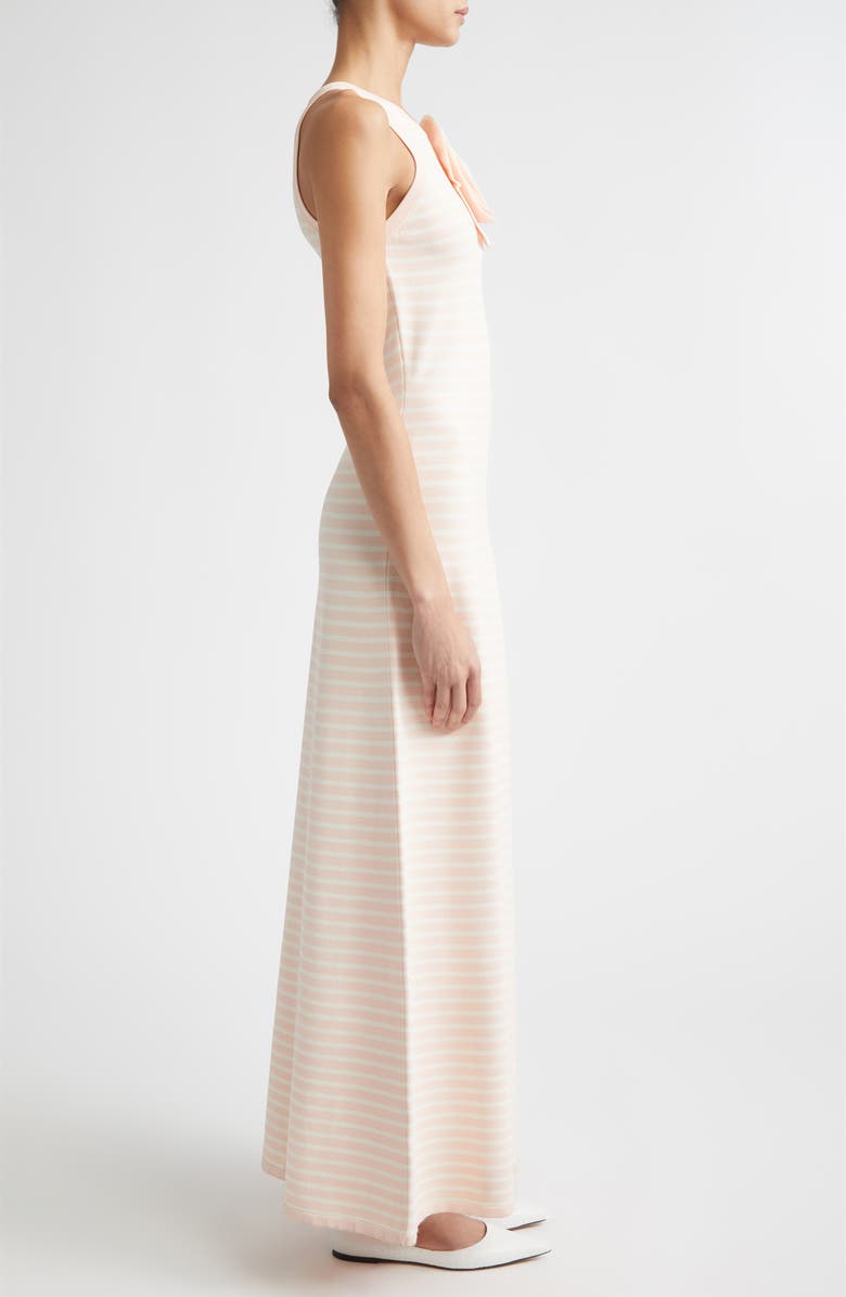 Lela Rose Rose Detail Sleeveless Sweater Dress, Alternate, color, Blush Multi