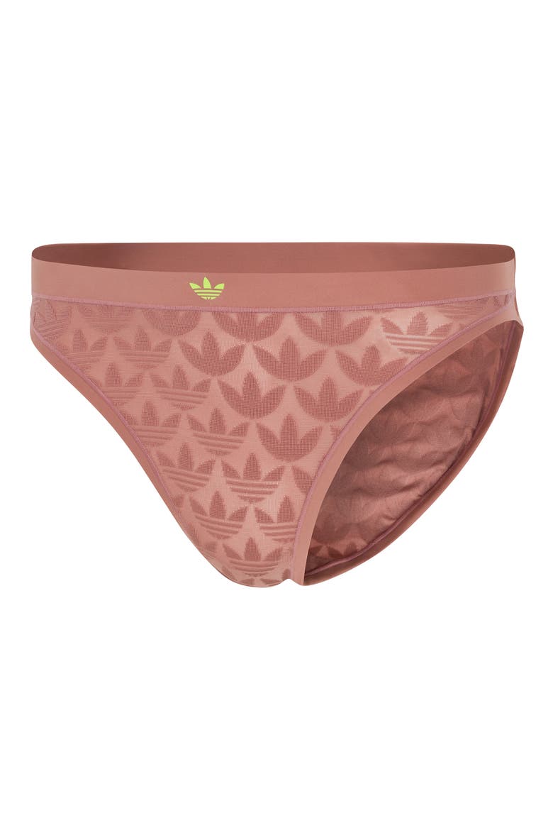 Microterrot Monogram Bikini Briefs, Alternate, color, WARM CLAY