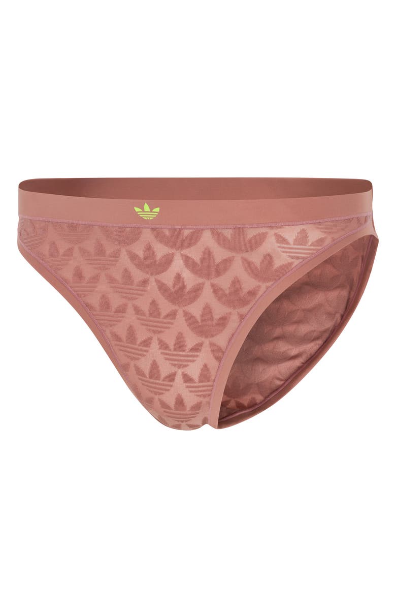 adidas Originals Microterrot Monogram Bikini Briefs, Alternate, color, 