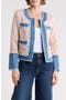 selected Pink White Multi/ Denim