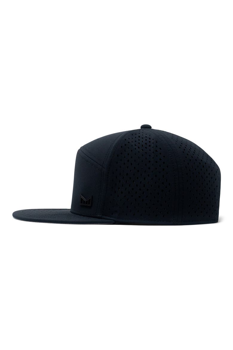 Trenches Icon Hydro Performance Snapback Hat, Alternate, color, BLACK
