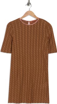 M Missoni Short Sleeve Sweater Dress