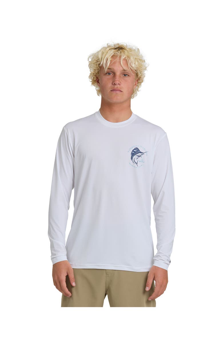Quiksilver Cool Breeze Long Sleeve Shirt, Alternate, color, White