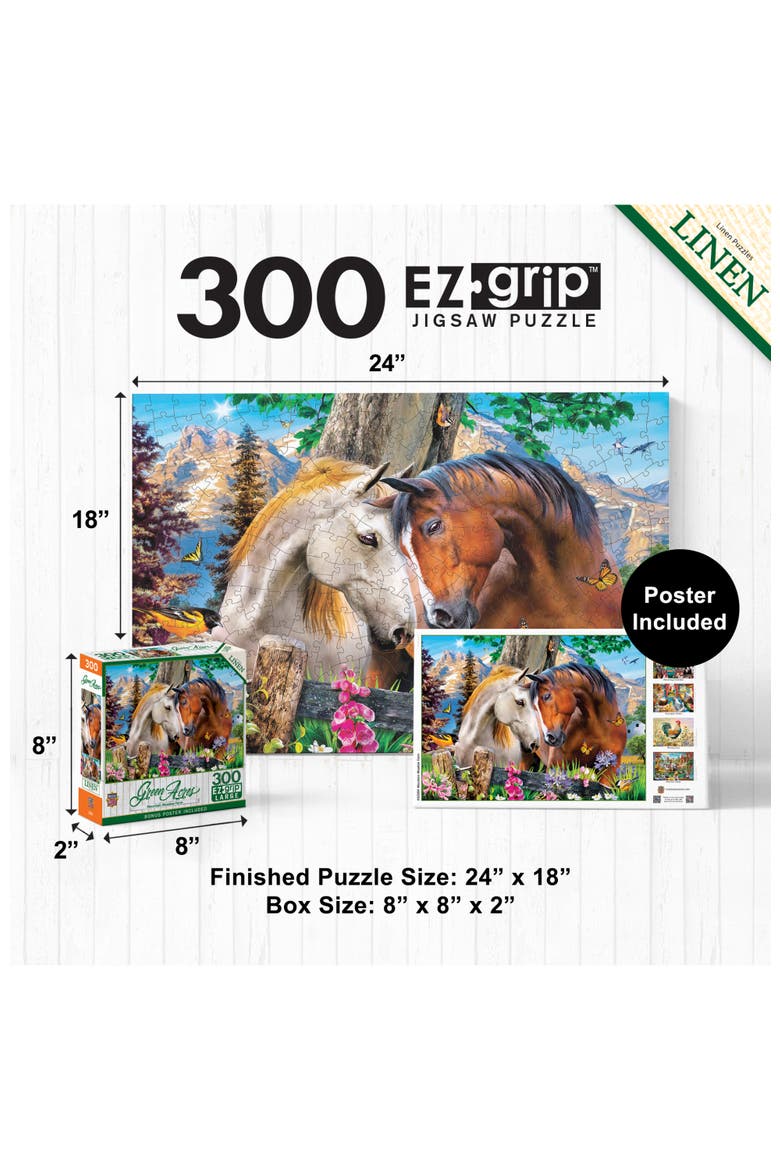 Mountain Meadow Farm 300 Piece Puzzle, Alternate, color, Multicolor
