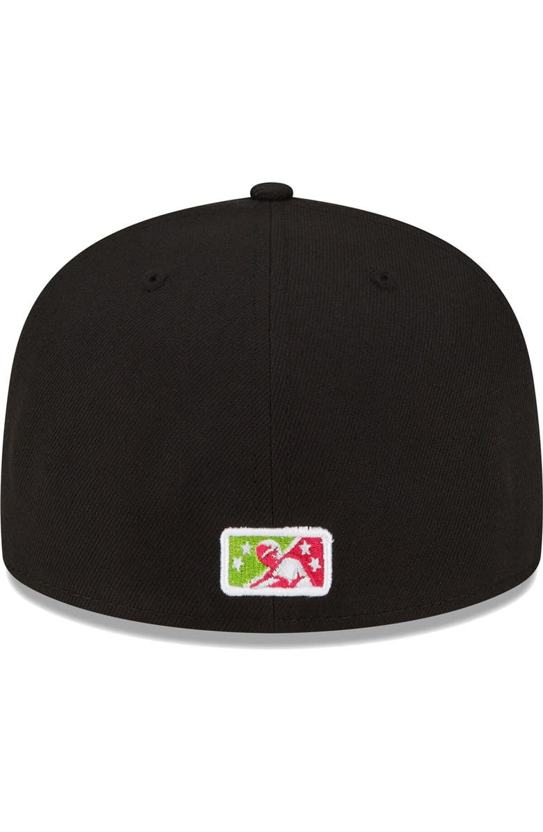 New Era Men's New Era Black Modesto Nuts Copa De La Diversion 59FIFTY Fitted Hat, Alternate, color, Black