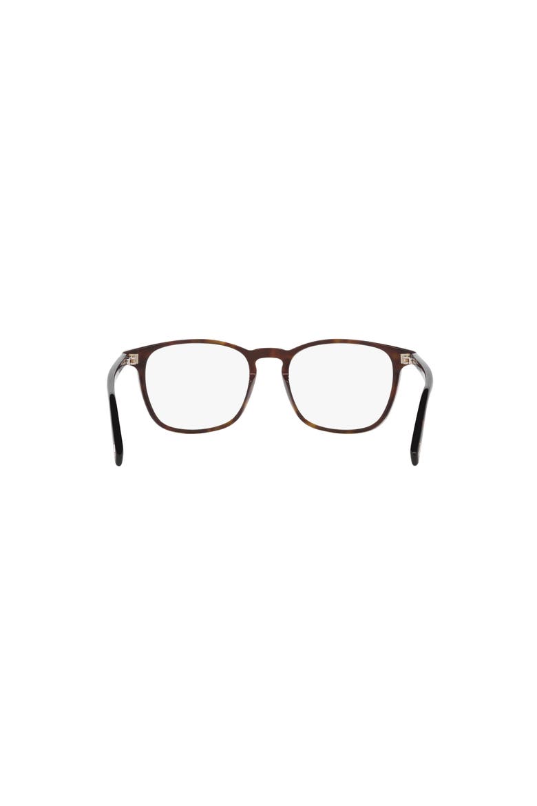 52mm Square optical glasses, Alternate, color, Tortoise