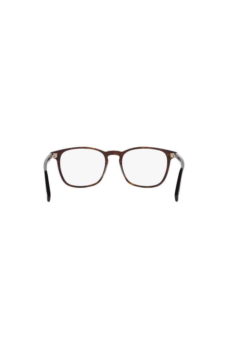 TOM FORD 52mm Square optical glasses, Alternate, color, Tortoise