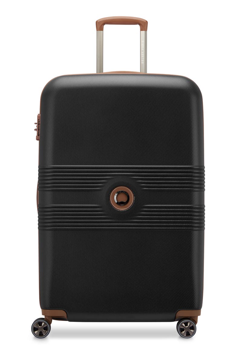 Flanerie 28-Inch Hardside Spinner Luggage, Main, color, BLACK/ BROWN