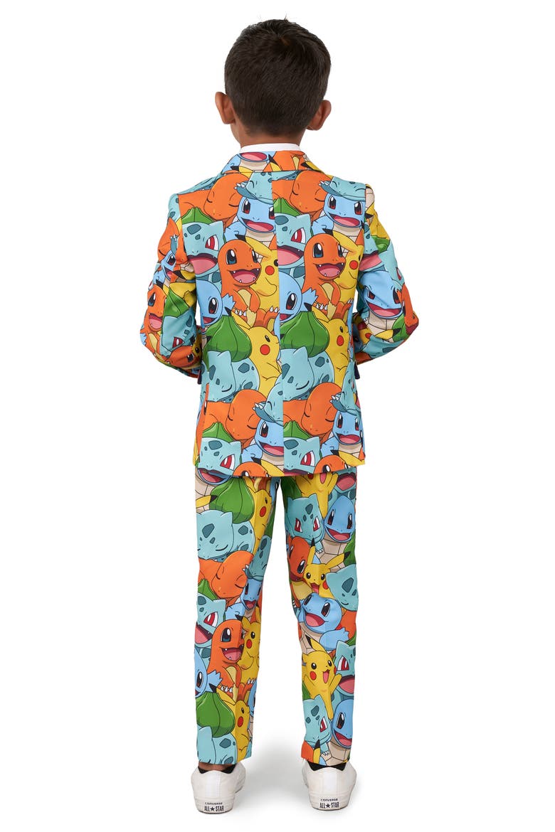 Pokémon Two-Piece Suit with Tie, Alternate, color, MISCELLANEOUS