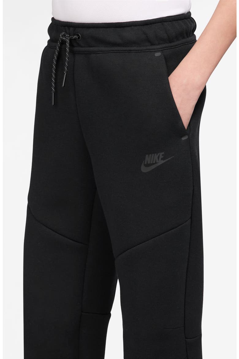 Kids' Sportswear Tech Fleece Sweatpants, Alternate, color, 010 BLACK/BLACK