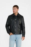 FURNIQ UK Oliver Leather Jacket