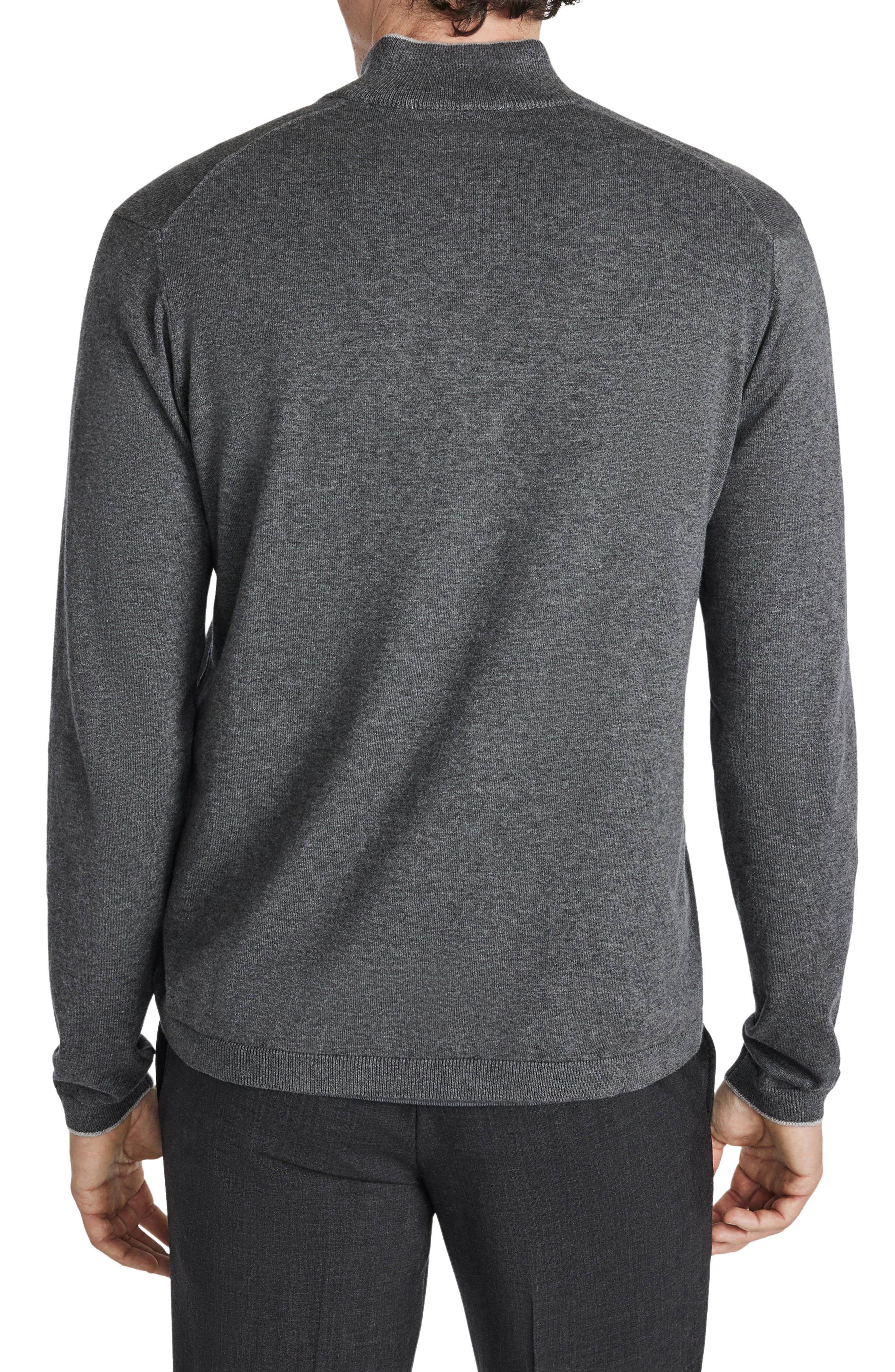 Daniel Quarter-Zip Cotton Sweater - image 2