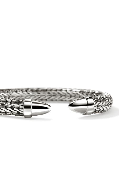 John Hardy Spear 50 Flex Cuff In Silver