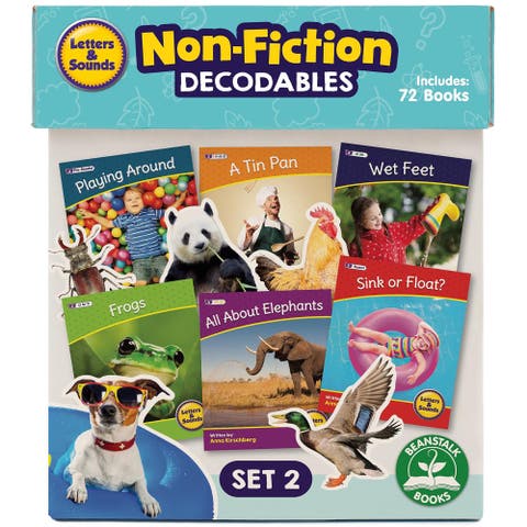 Letters & Sounds Set 2 Non Fiction Educational Learning Box