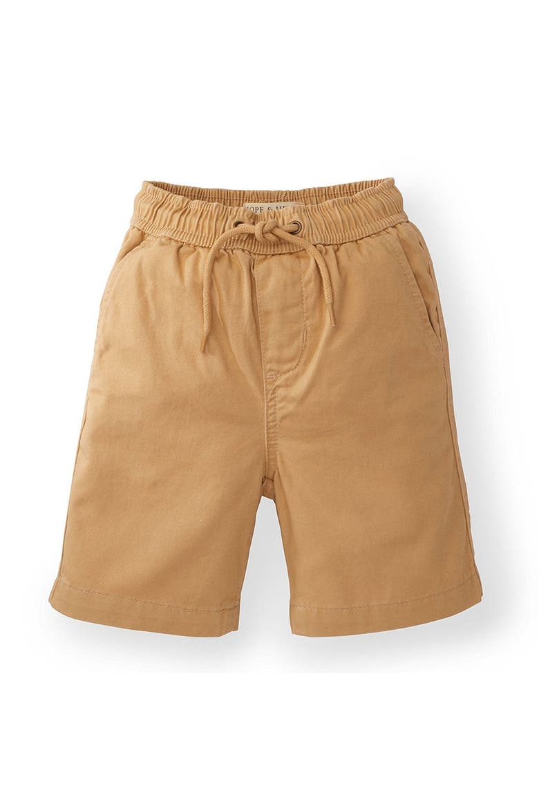 Baby Boys' Woven Pull-On Short, Infant, Main, color, Khaki