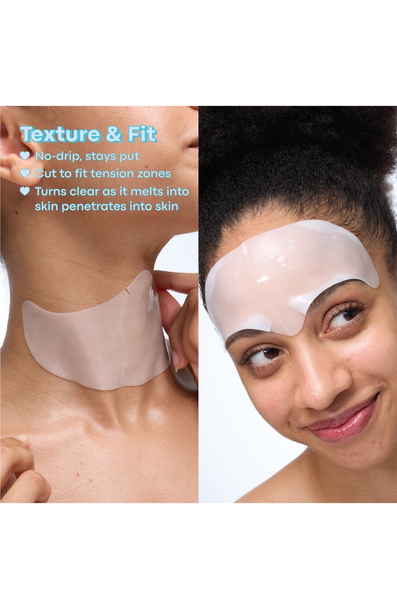 TONYMOLY Mask Melt Forehead or Neck Multi-Zone Firming Overnight Mask, Alternate, color, Blue