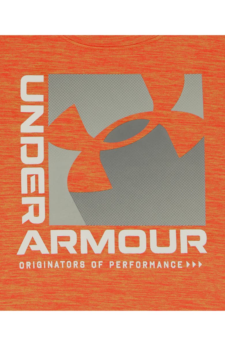 Under Armour UA Tech<sup>™</sup> Twist Logo Graphic T-Shirt & Shorts Set, Alternate, color, Orange
