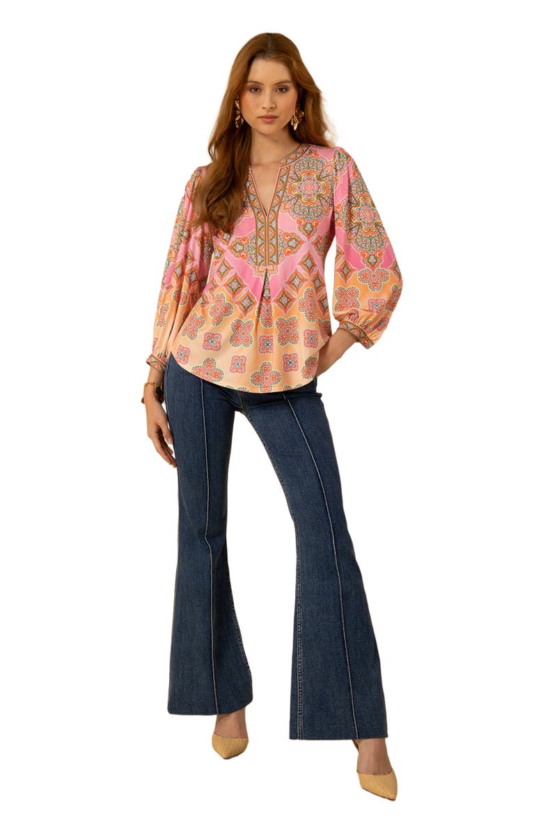 Hale Bob Kataleya Jersey Top, Alternate, color, 