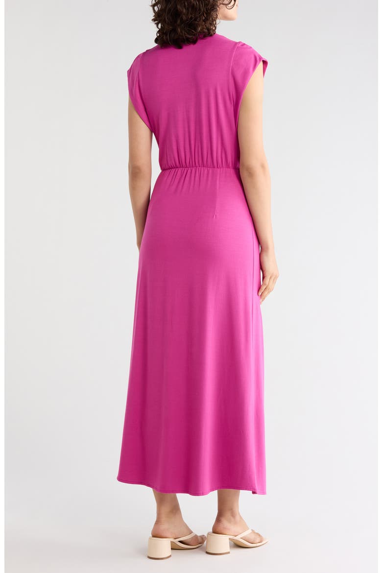 Elena Jersey Maxi Dress, Alternate, color, DARK PINK