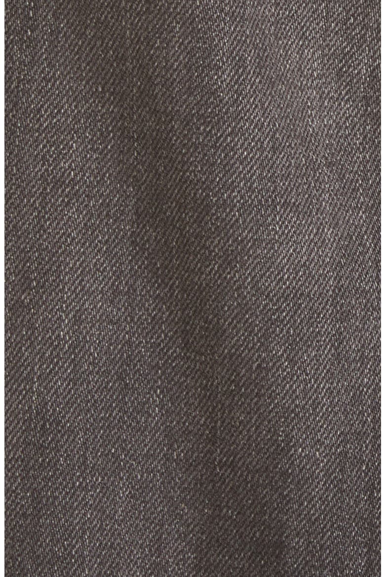 Damon Pleated High Waist Wide Leg Jeans, Alternate, color, ELLERY BLACK
