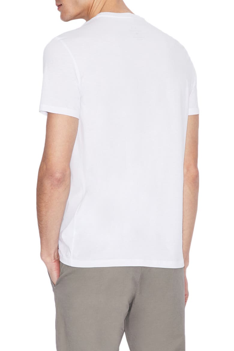 Crewneck T-Shirt, Alternate, color, WHITE