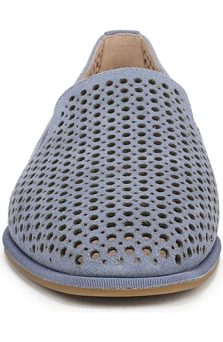 Vionic Willa 2.0 Perforated Flat, Alternate, color, Pacific Blue
