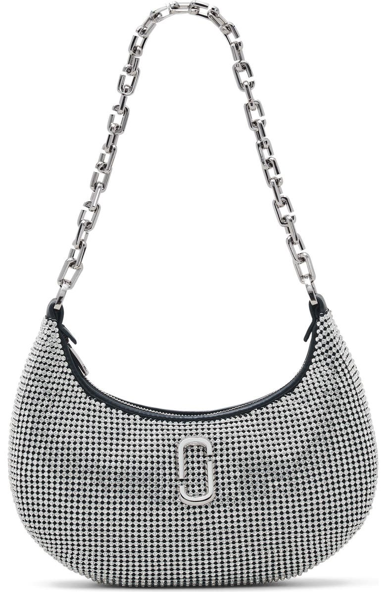 Marc Jacobs The Rhinestone Small Curve Bag, Main, color,