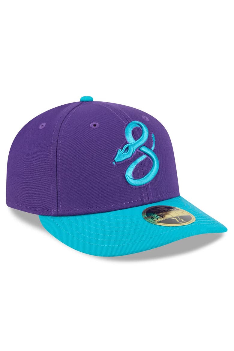 Men's New Era  Purple/Teal Arizona Diamondbacks 2025 City Connect Low Profile 59FIFTY Fitted Hat, Alternate, color, Purple